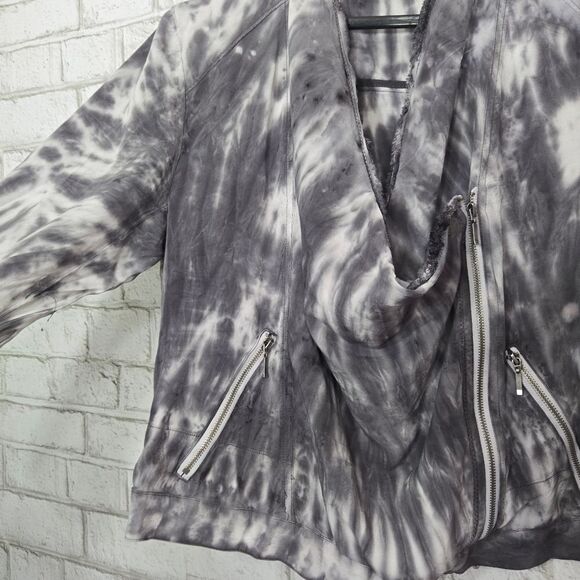 INC tye dye full zip lightweight jacket - Picture 7 of 13